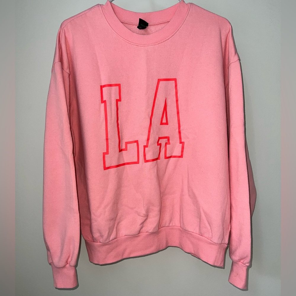 LA “oversized” sweatshirt